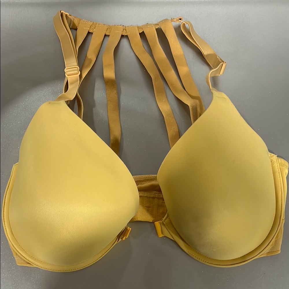 Yellow/Orange PINK Strappy Women's Bra